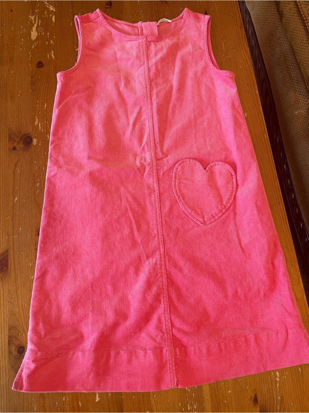 Crewcuts corduroy pink dress size 10